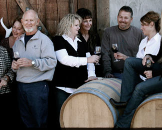 Icicle Ridge Winery Family