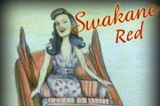 Swakane Winery label from their Sakane Red wine