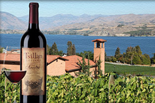 Tsillan Cellars located in Chelan Washington State